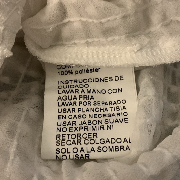 NWT Red Marine Textured Button Up Top - Picture 5 of 5